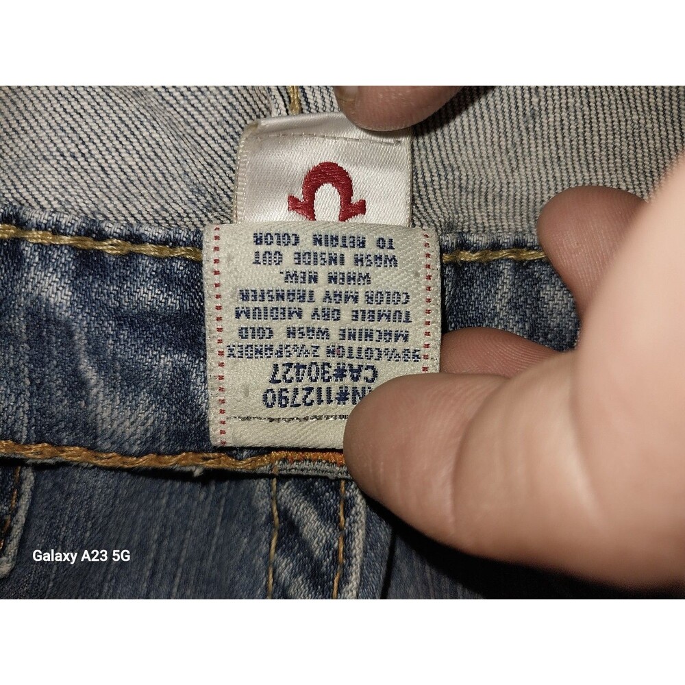 True Religion Jeans Size 28 Slim Leg - Picture 4 of 5
